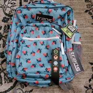 NWT - Trans by Jansport backpack Strawberries